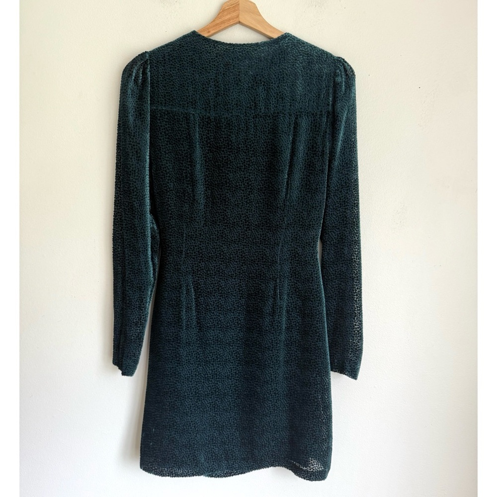 Intermix Brooke Burnout Dress in Green - Picture 7 of 9